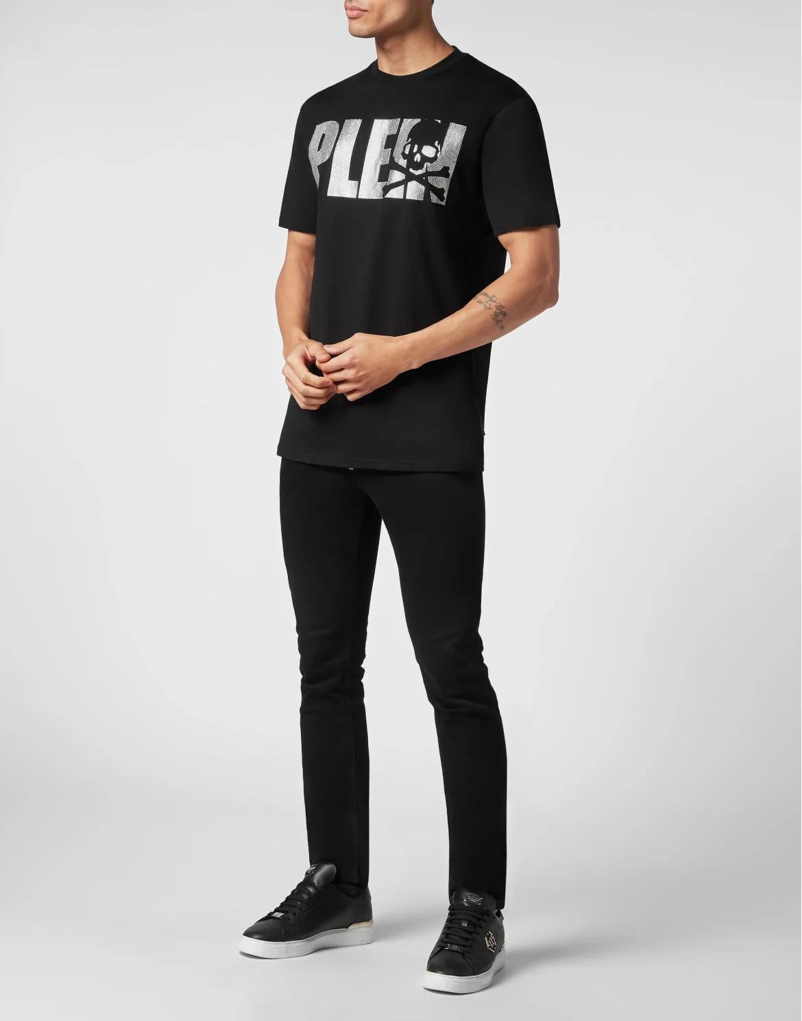 T-shirt Round Neck SS Skull&Bones, цвет: Черный