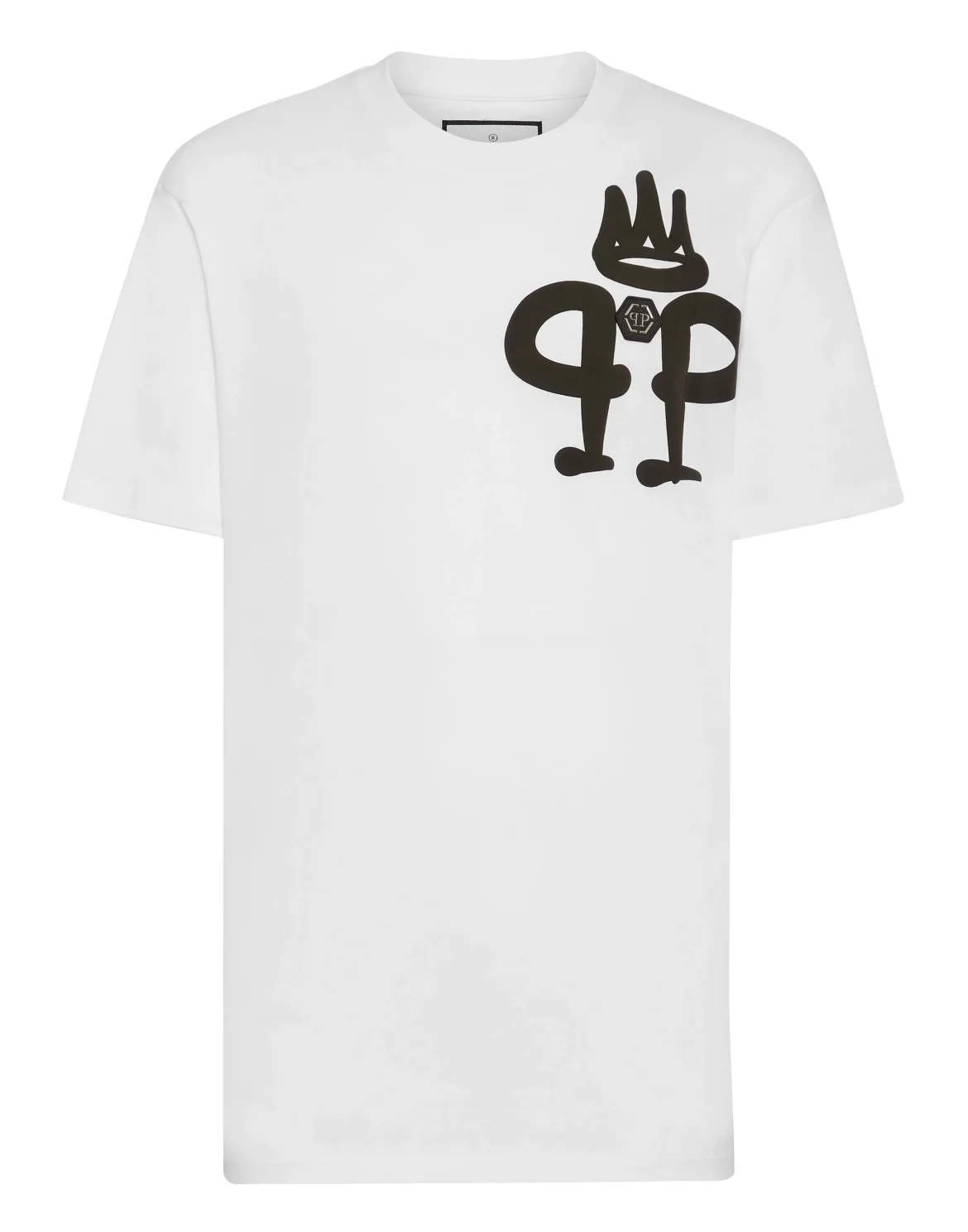 T-shirt Round Neck SS Iconic Plein, цвет: Белый