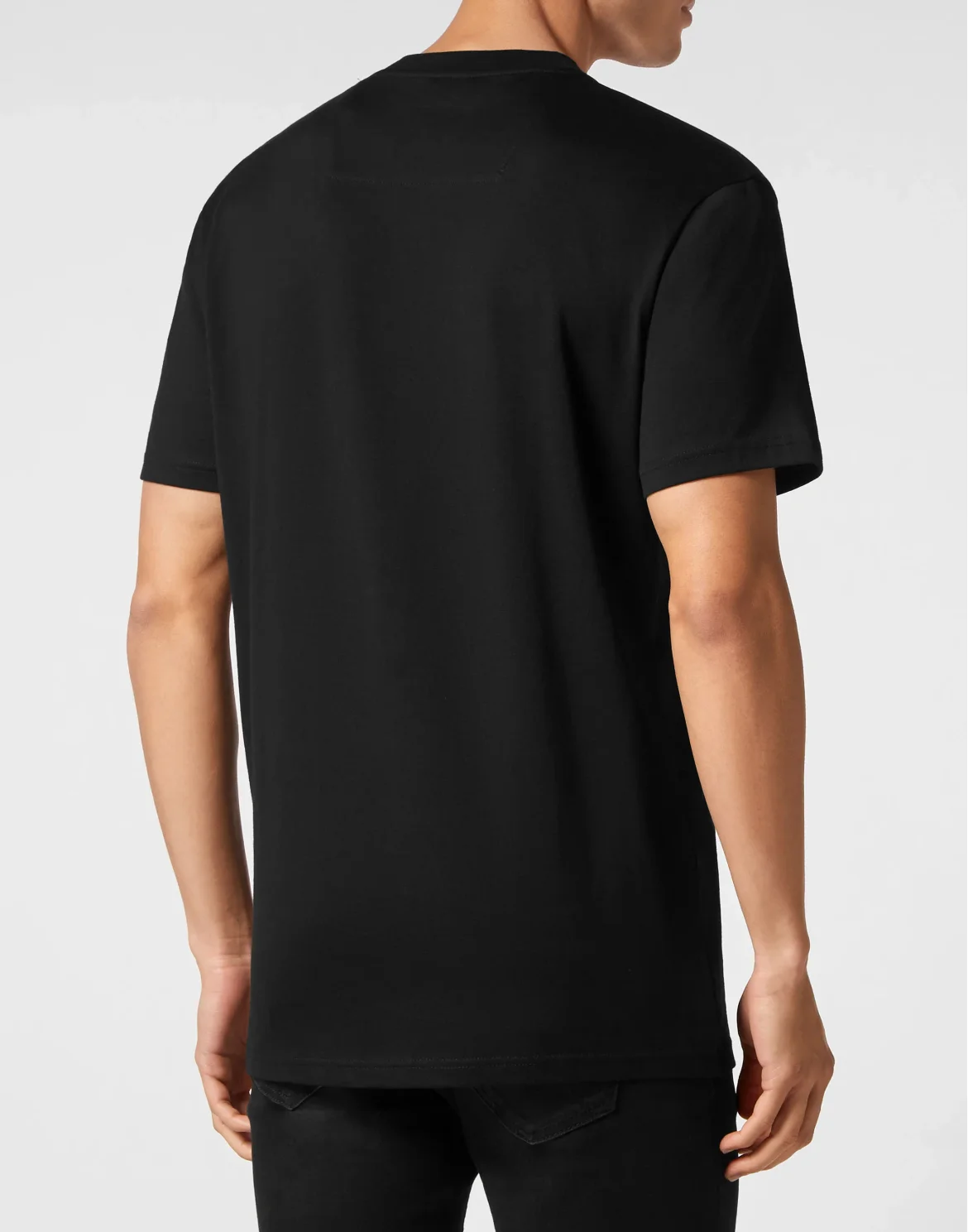 T-shirt Round Neck SS Iconic Plein, цвет: Черный