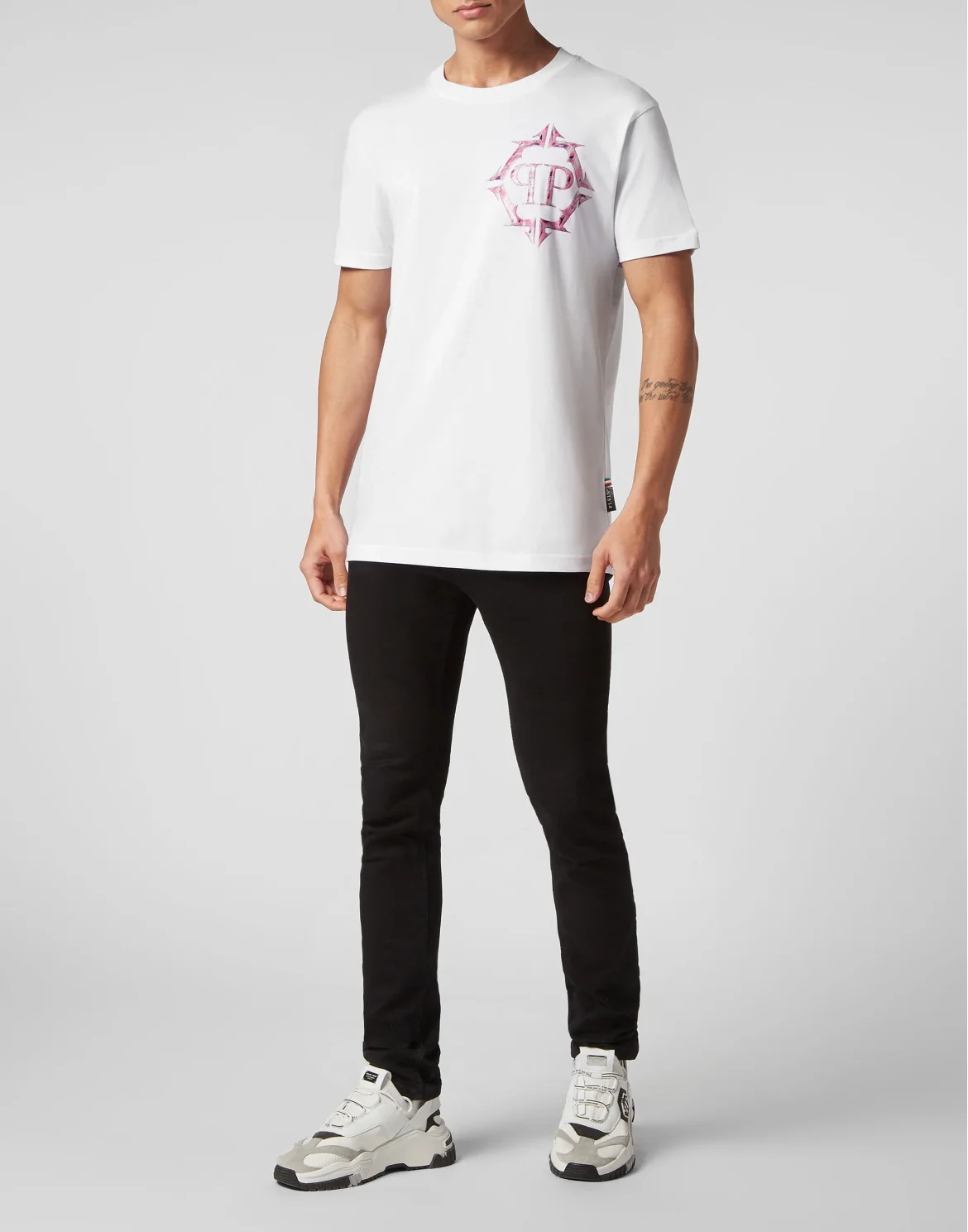 T-shirt Round Neck SS Chrome, цвет: Белый