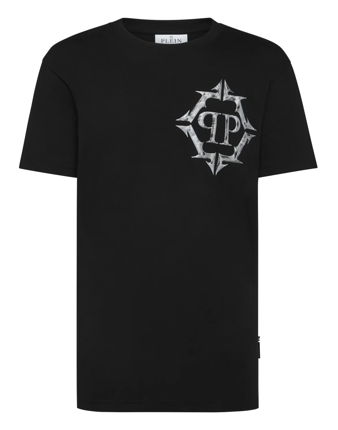 T-shirt Round Neck SS Chrome, цвет: Черный