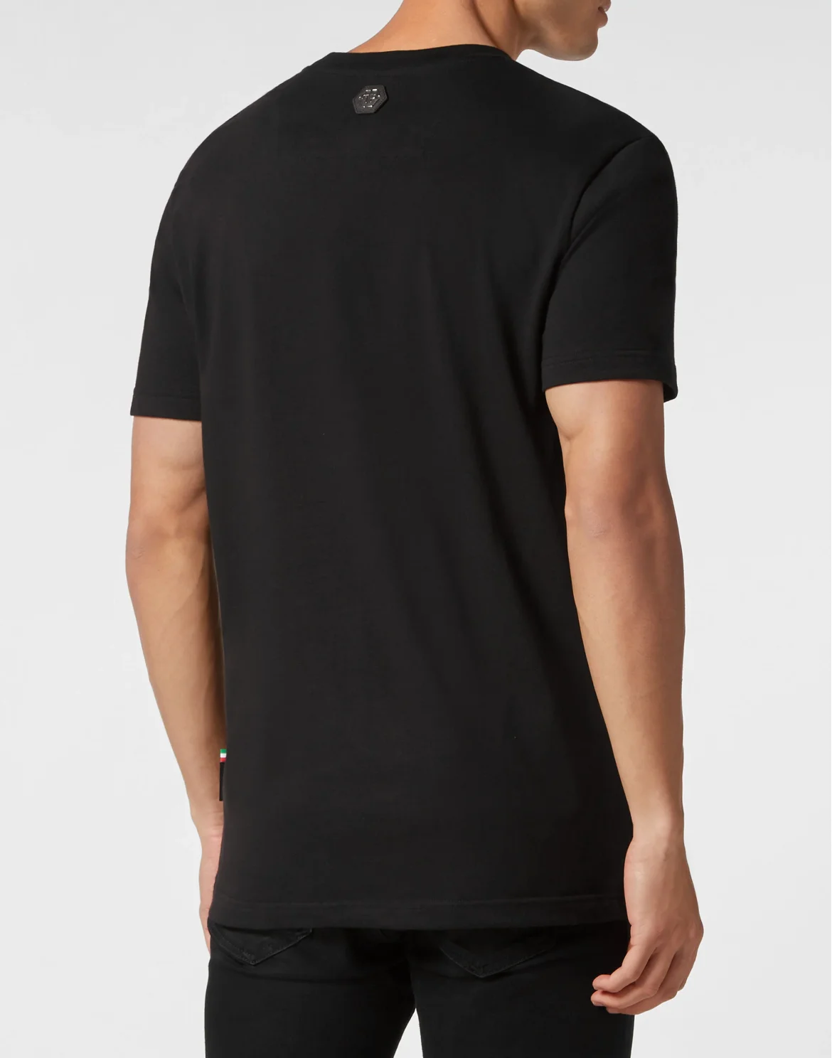 T-shirt Round Neck SS Chrome, цвет: Черный