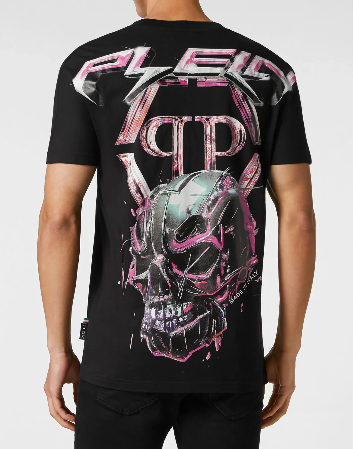 T-shirt Round Neck SS Chrome, цвет: Черный