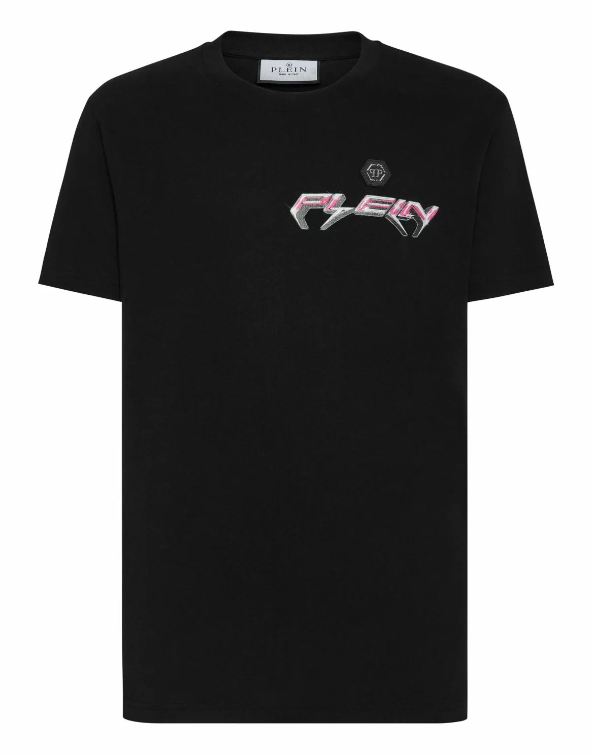 T-shirt Round Neck SS Chrome, цвет: Черный
