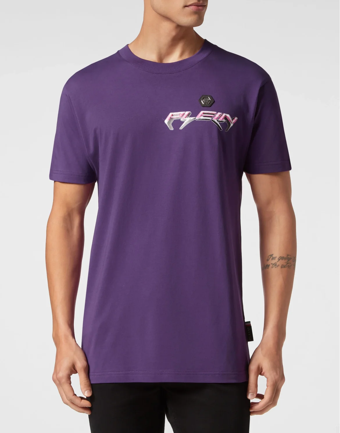 T-shirt Round Neck SS Chrome, цвет: Фиолетовый