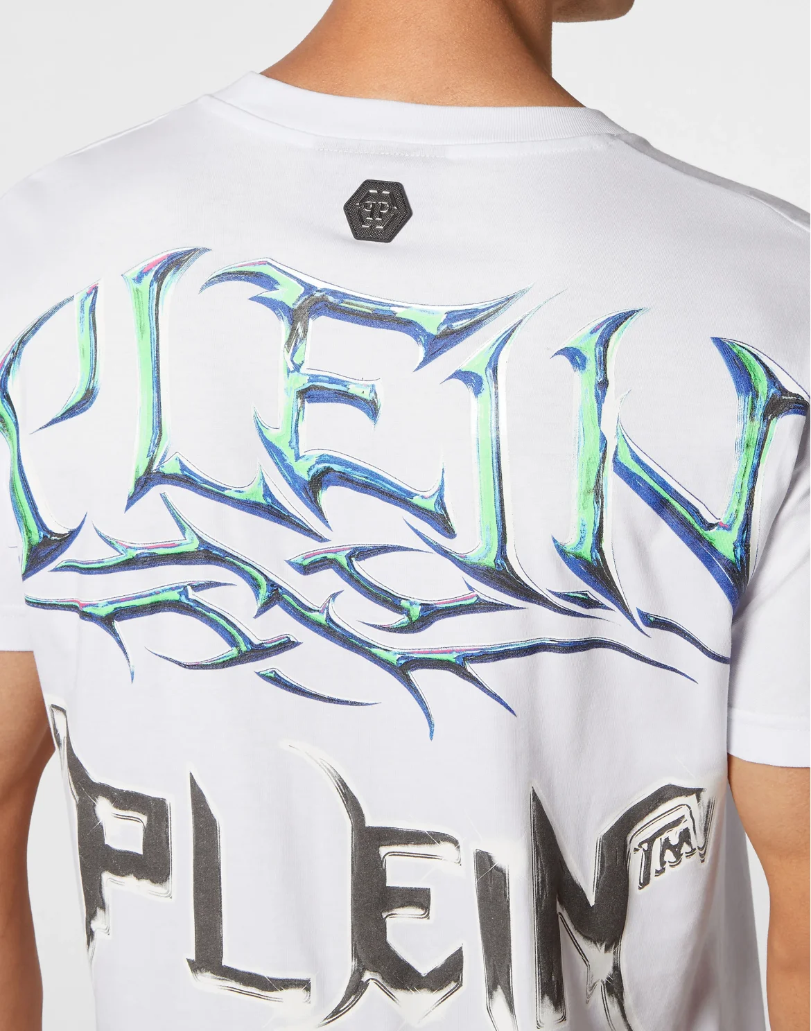 T-shirt Round Neck SS Lettering, цвет: Белый
