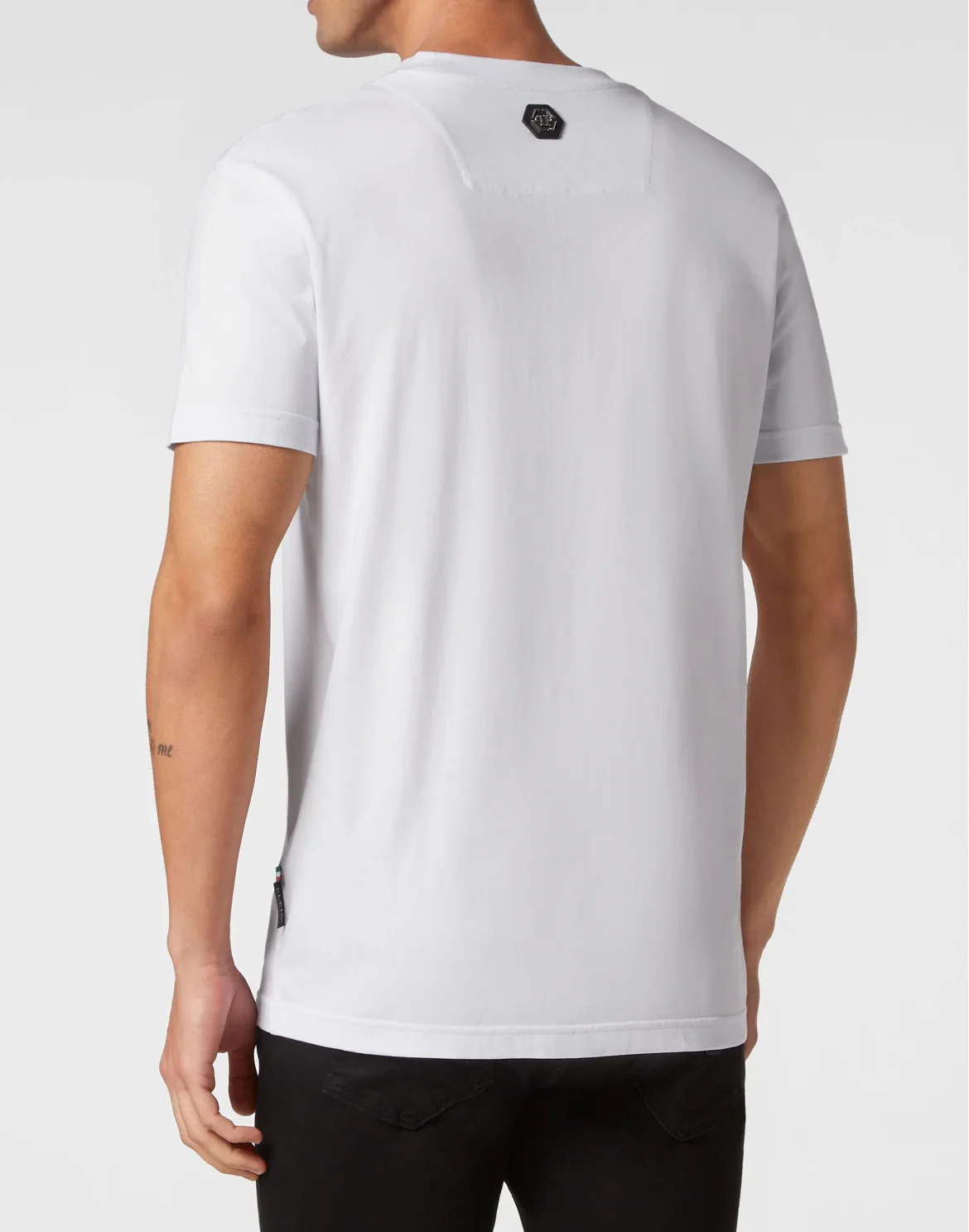 T-shirt Round Neck SS Flowers, цвет: Белый