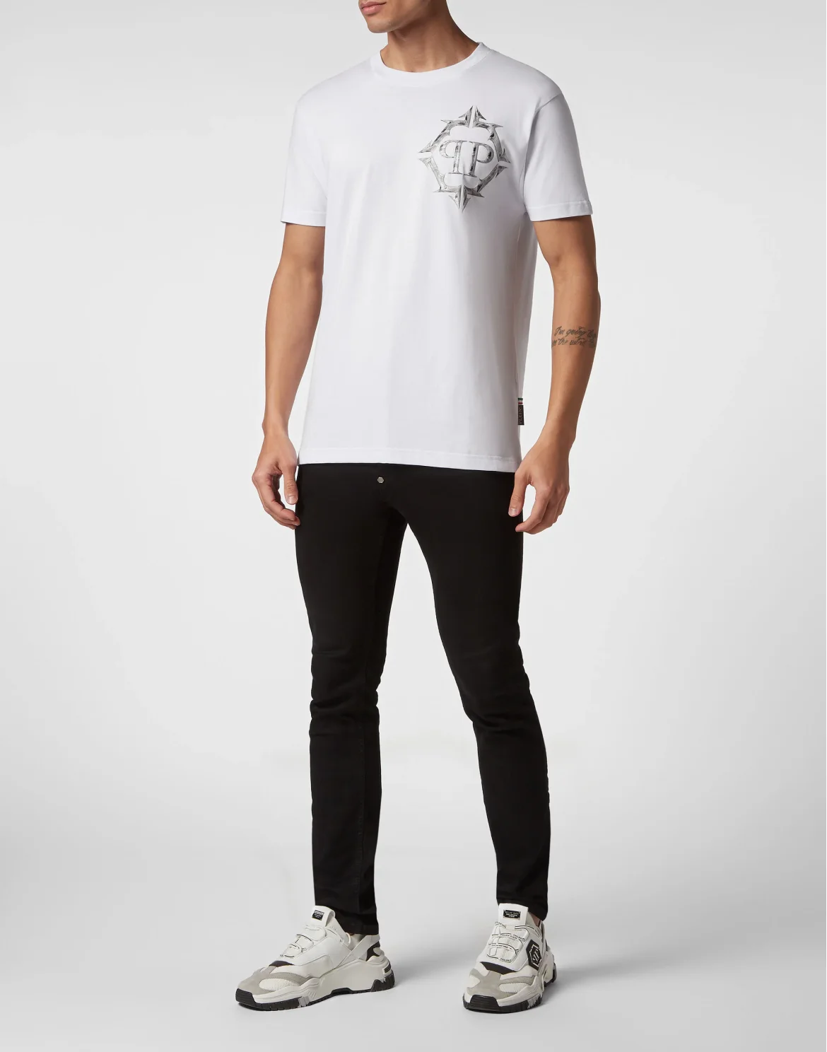 T-shirt Round Neck SS Chrome, цвет: Белый