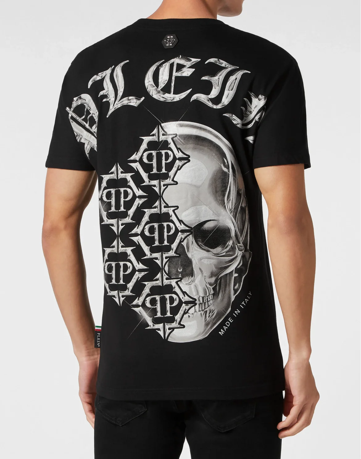 T-shirt Round Neck SS Chrome, цвет: Черный