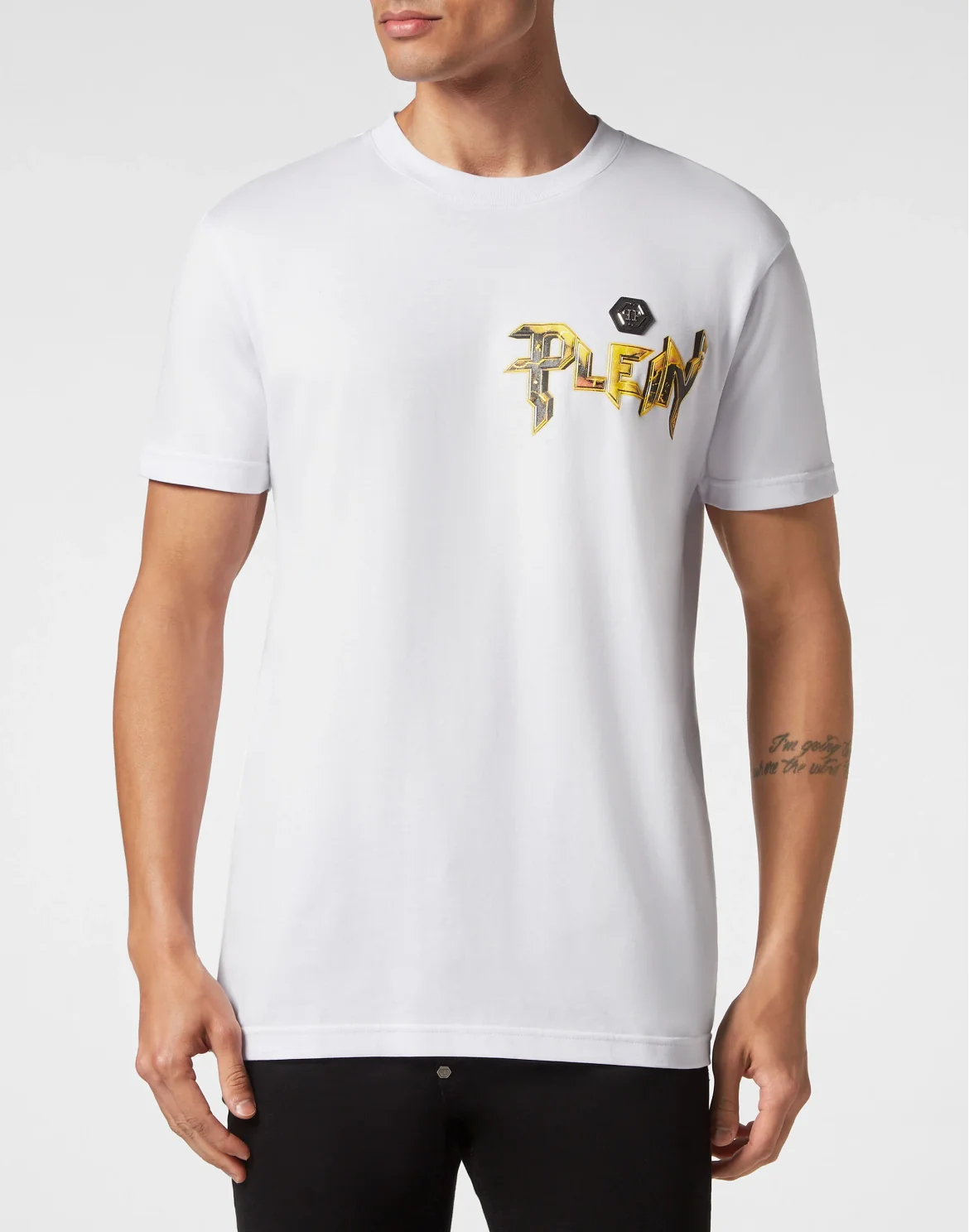 T-shirt Round Neck SS Chrome, цвет: Белый