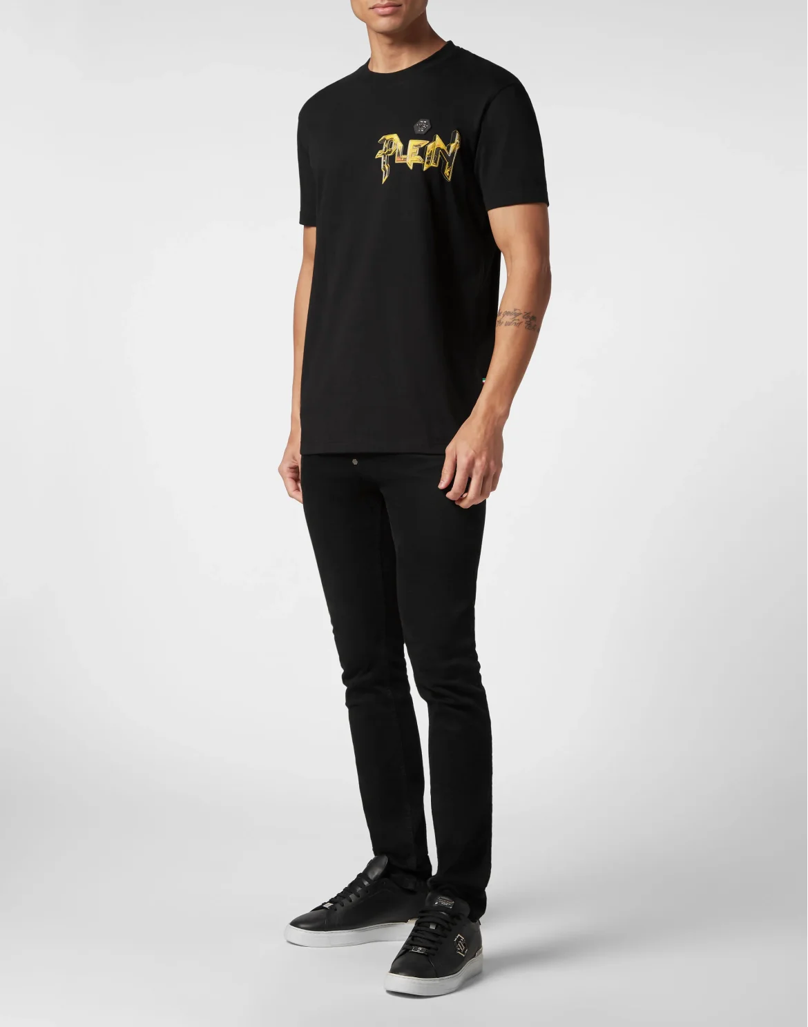 T-shirt Round Neck SS Chrome, цвет: Черный
