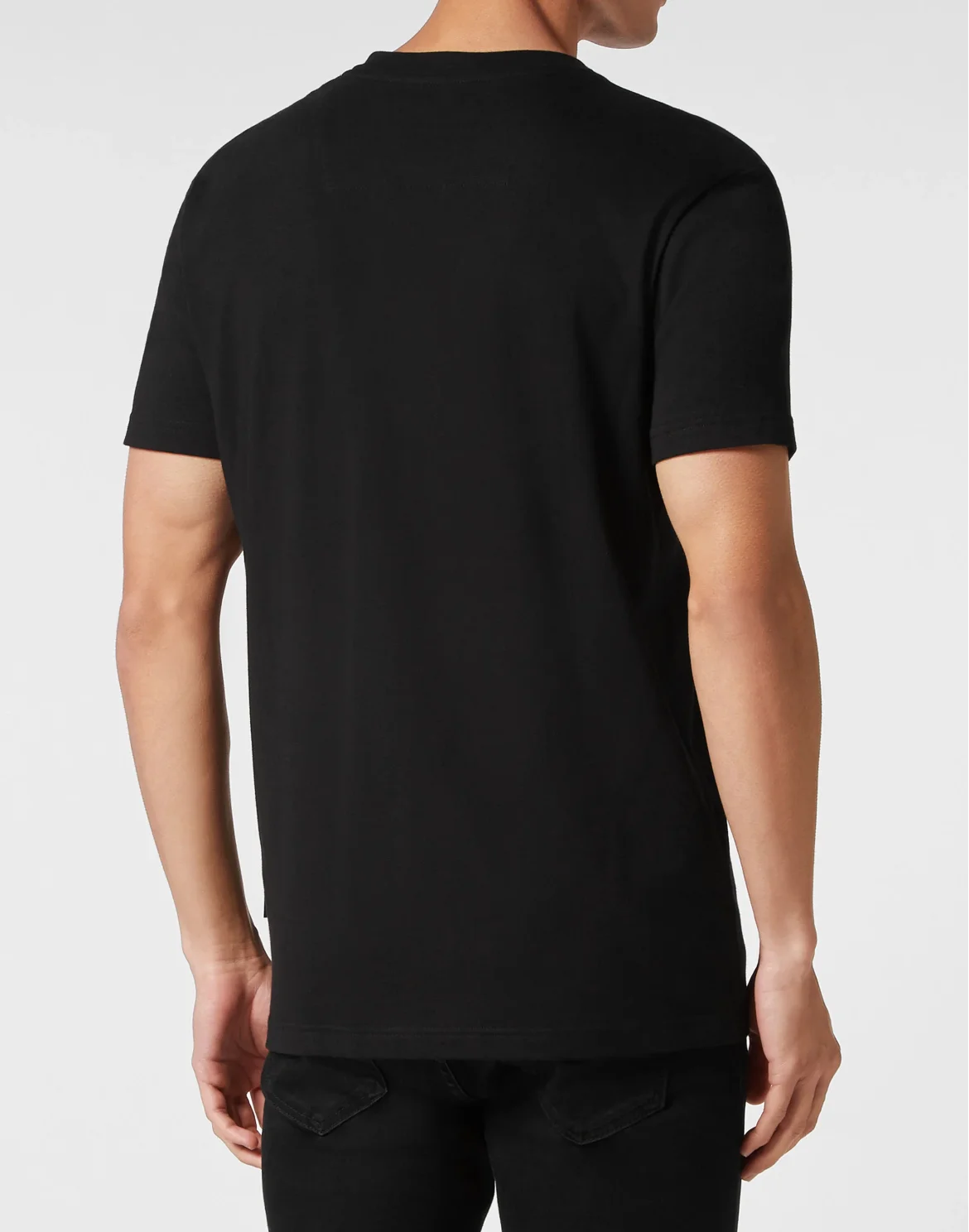 T-shirt Round Neck SS Chrome, цвет: Черный