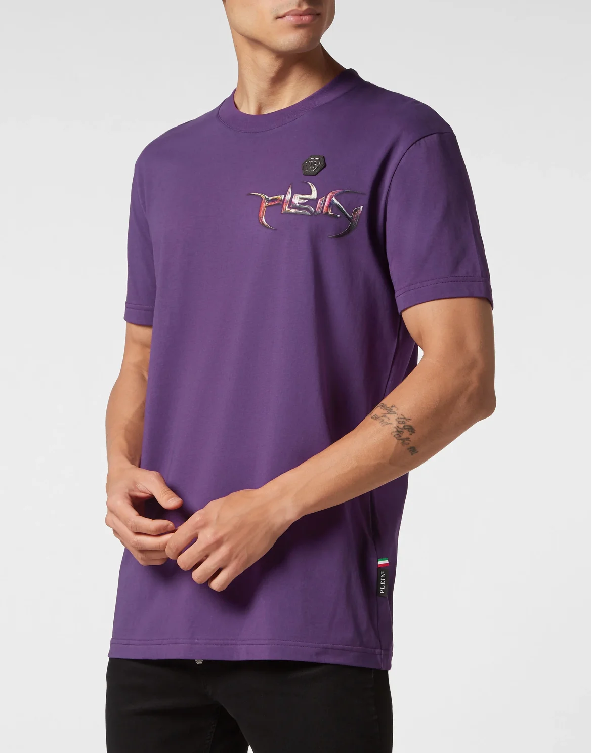 T-shirt Round Neck SS Chrome, цвет: Фиолетовый