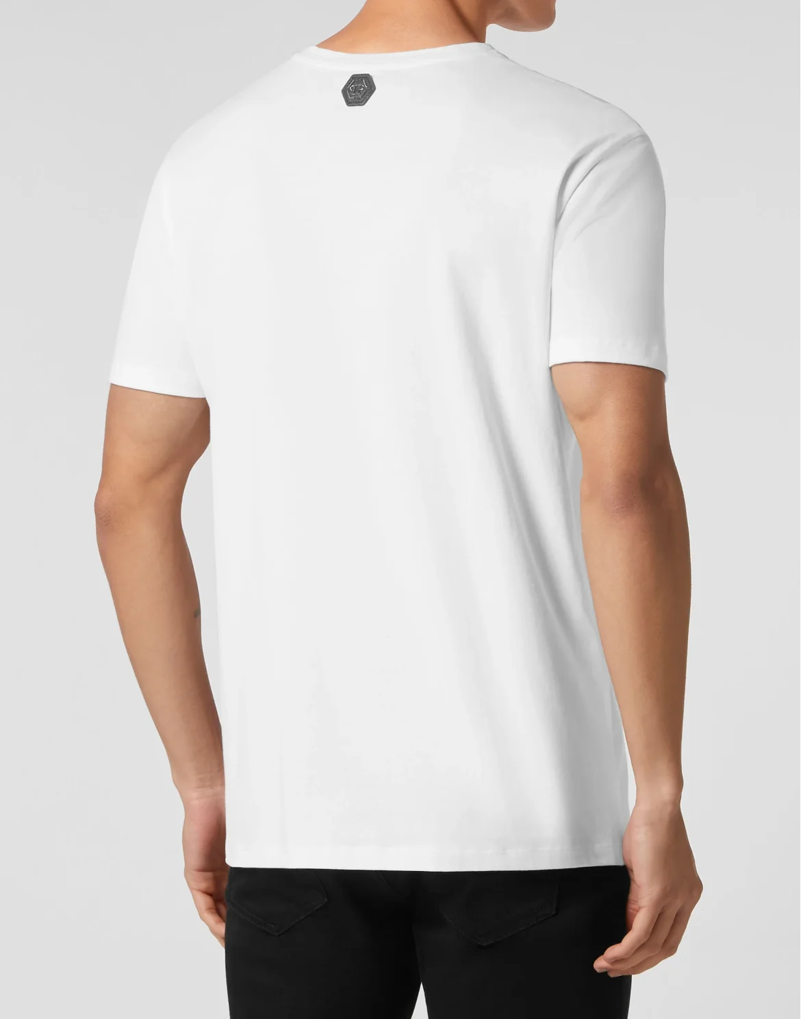 T-shirt Round Neck SS Gothic Plein, цвет: Белый