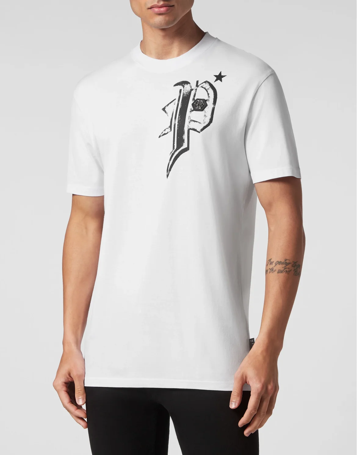 T-shirt Round Neck SS Skull&Bones, цвет: Белый