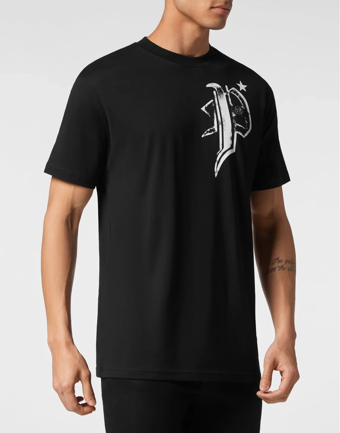 T-shirt Round Neck SS Skull&Bones, цвет: Черный
