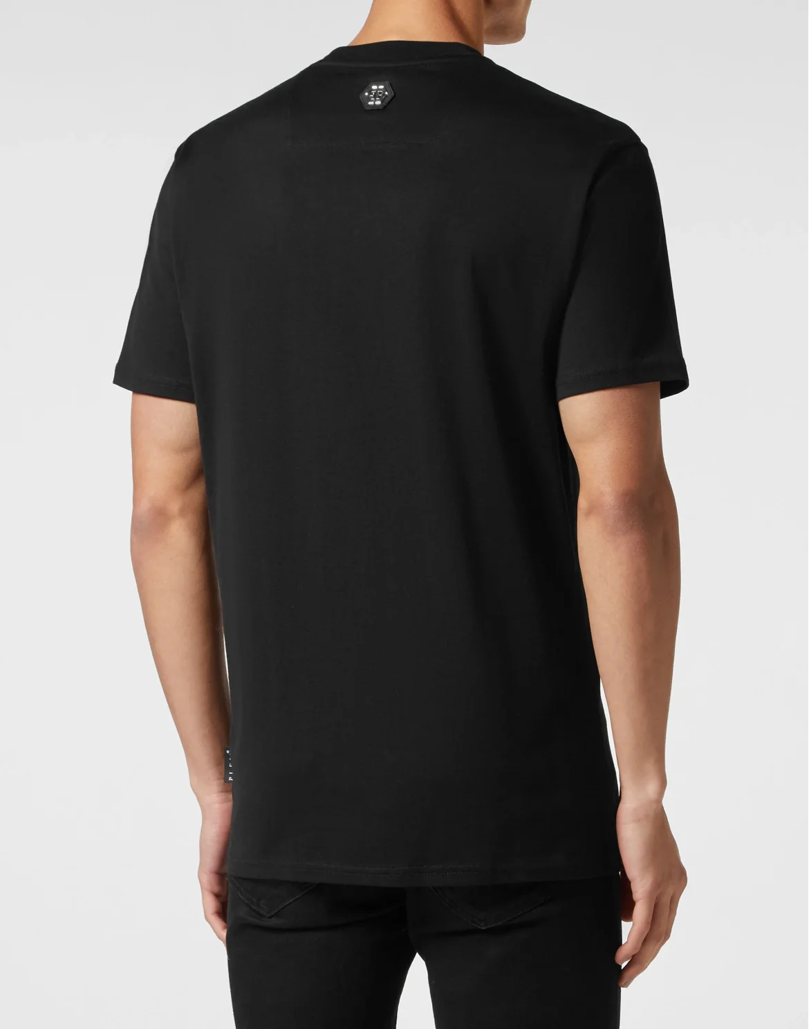 T-shirt Round Neck SS Teddy Bear, цвет: Черный