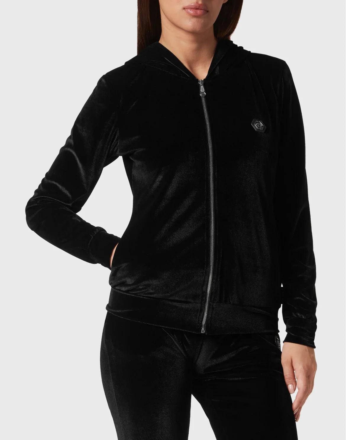 Jogging Tracksuit: Hoodie/Trousers 3D Skull, цвет: Черный