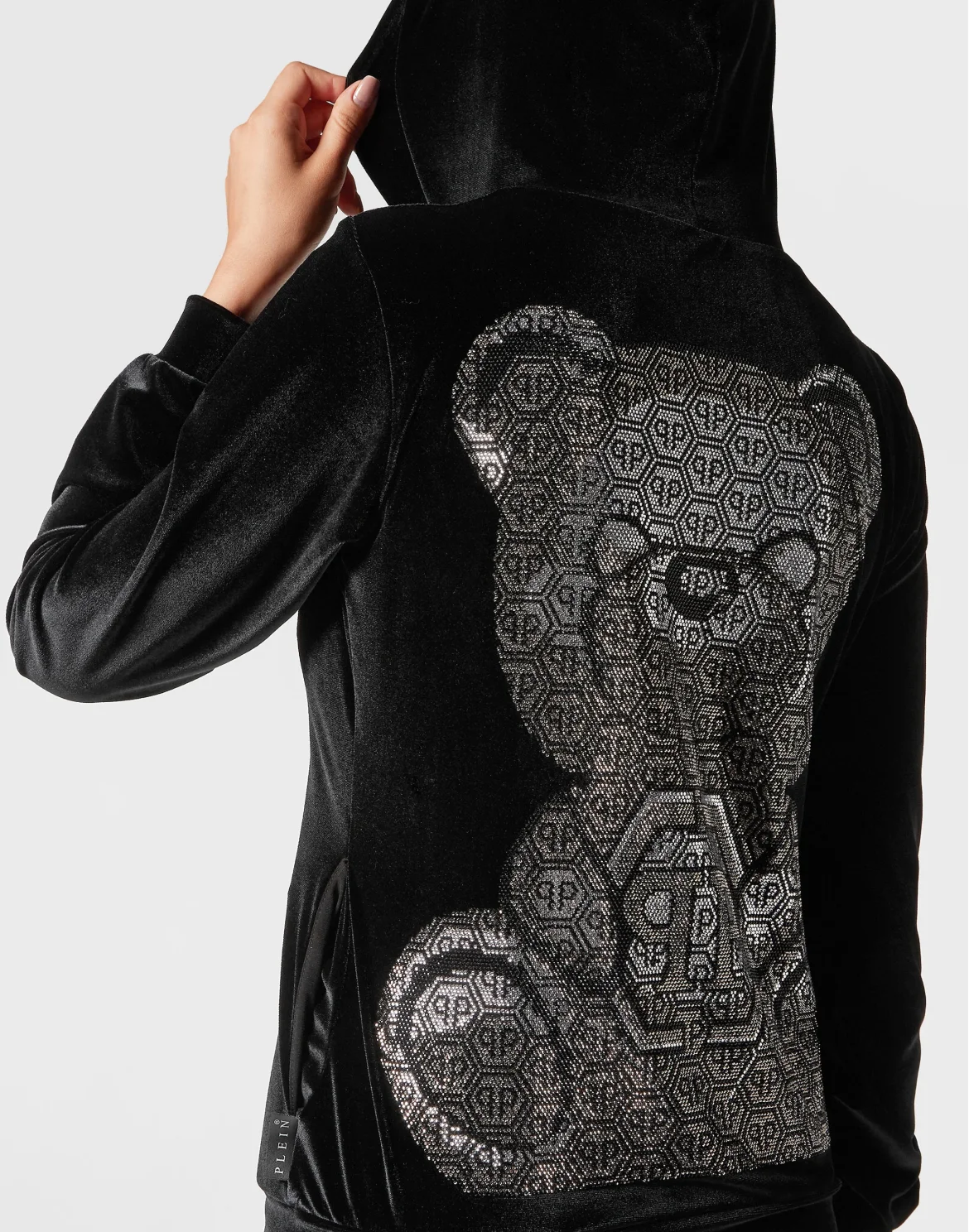 Jogging Tracksuit: Hoodie/Trousers 3D Teddy, цвет: Черный