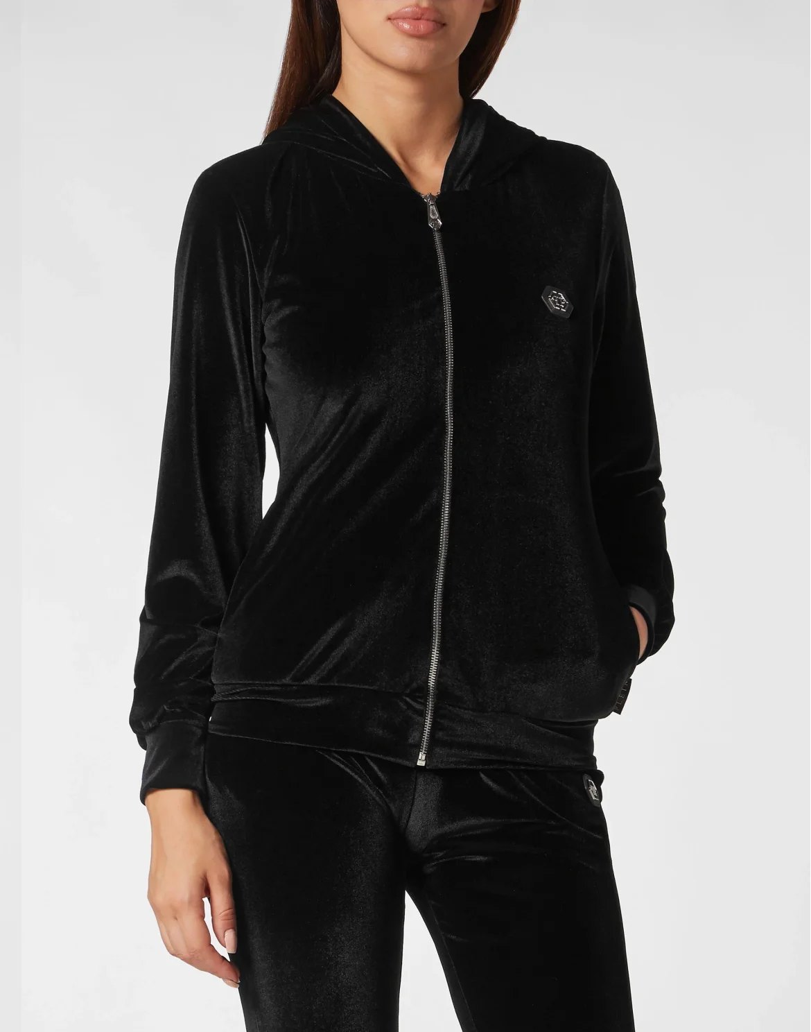 Jogging Tracksuit: Hoodie/Trousers 3D Teddy, цвет: Черный