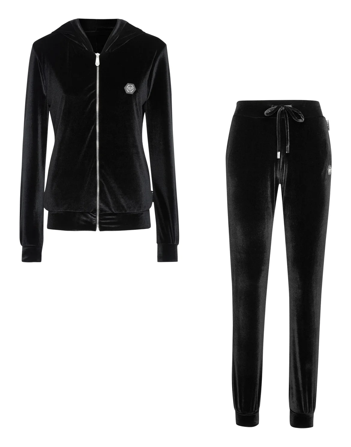 Jogging Tracksuit: Hoodie/Trousers 3D Teddy, цвет: Черный