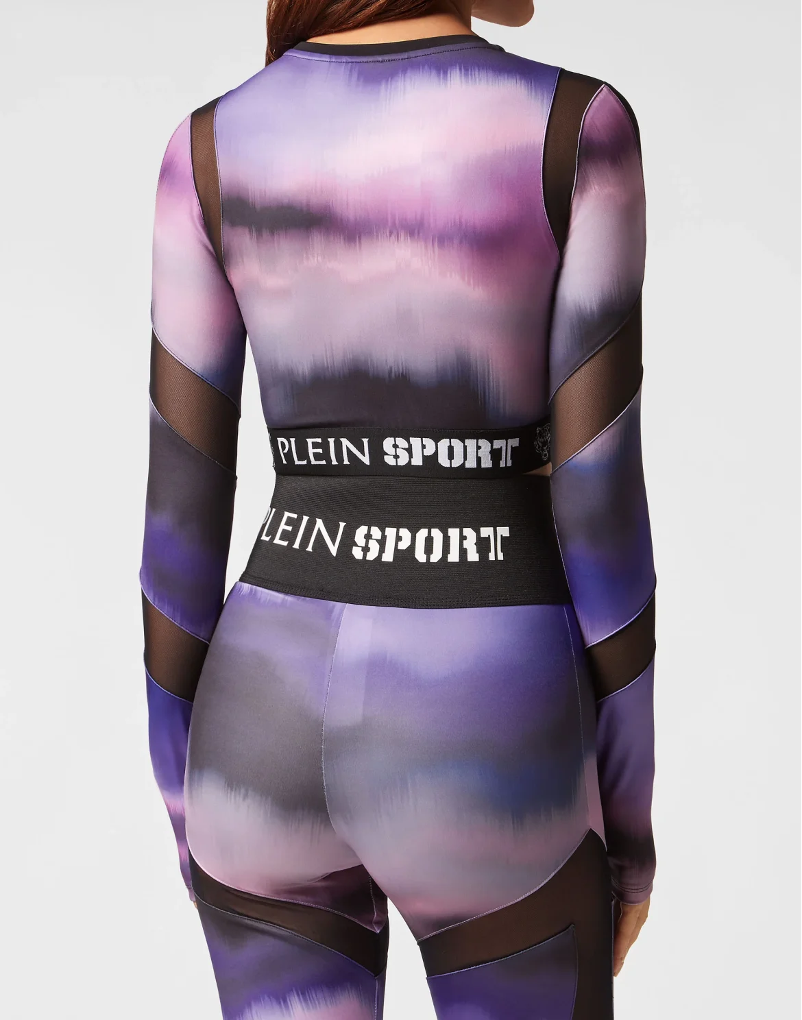 Jogging Cropped Top LS Optical, цвет: Фиолетовый