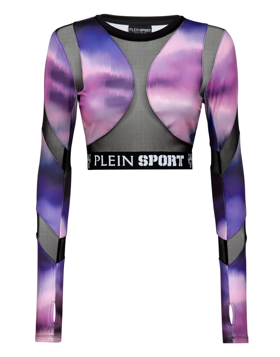 Jogging Cropped Top LS Optical, цвет: Фиолетовый