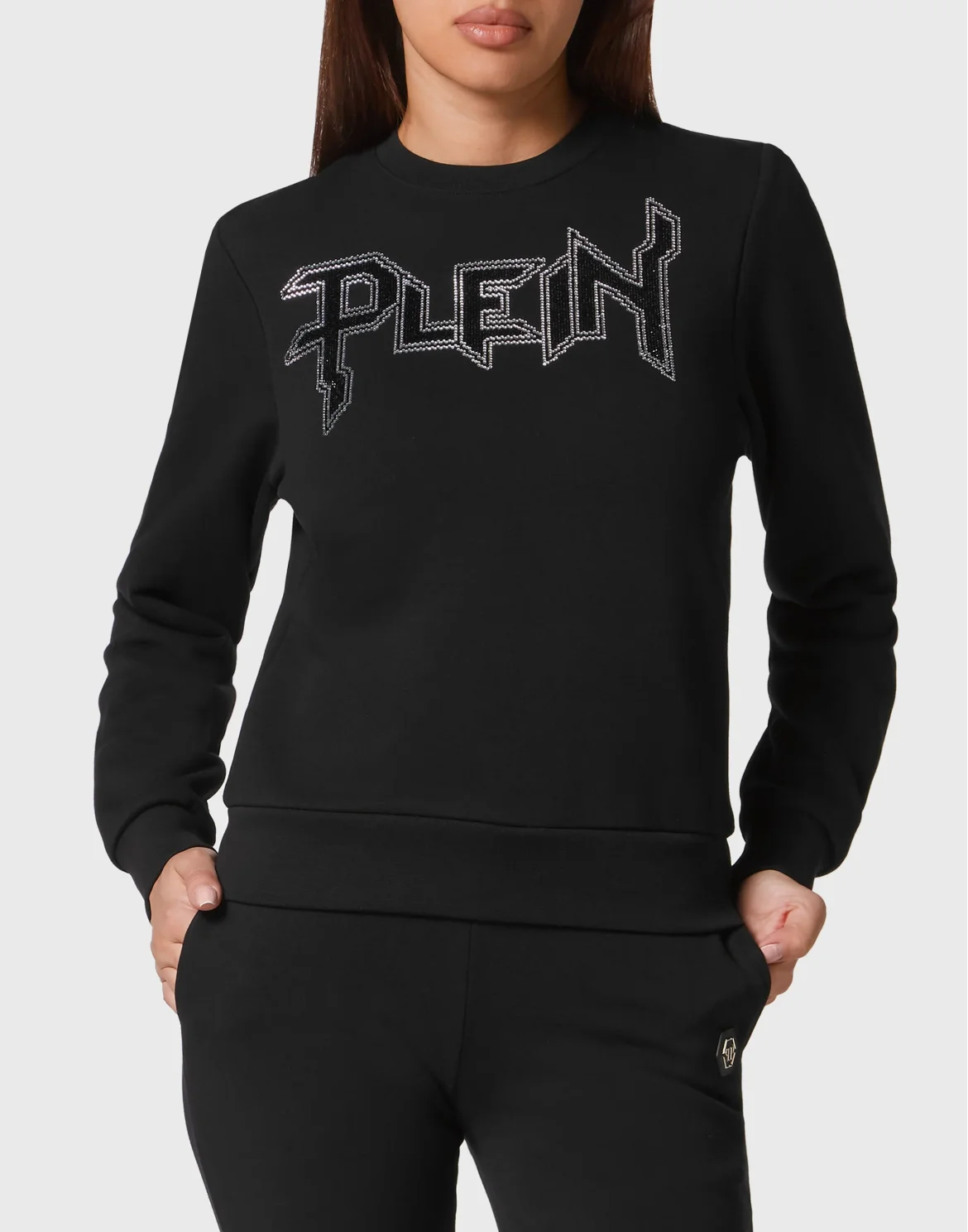 Sweatshirt LS Crystal, цвет: Черный