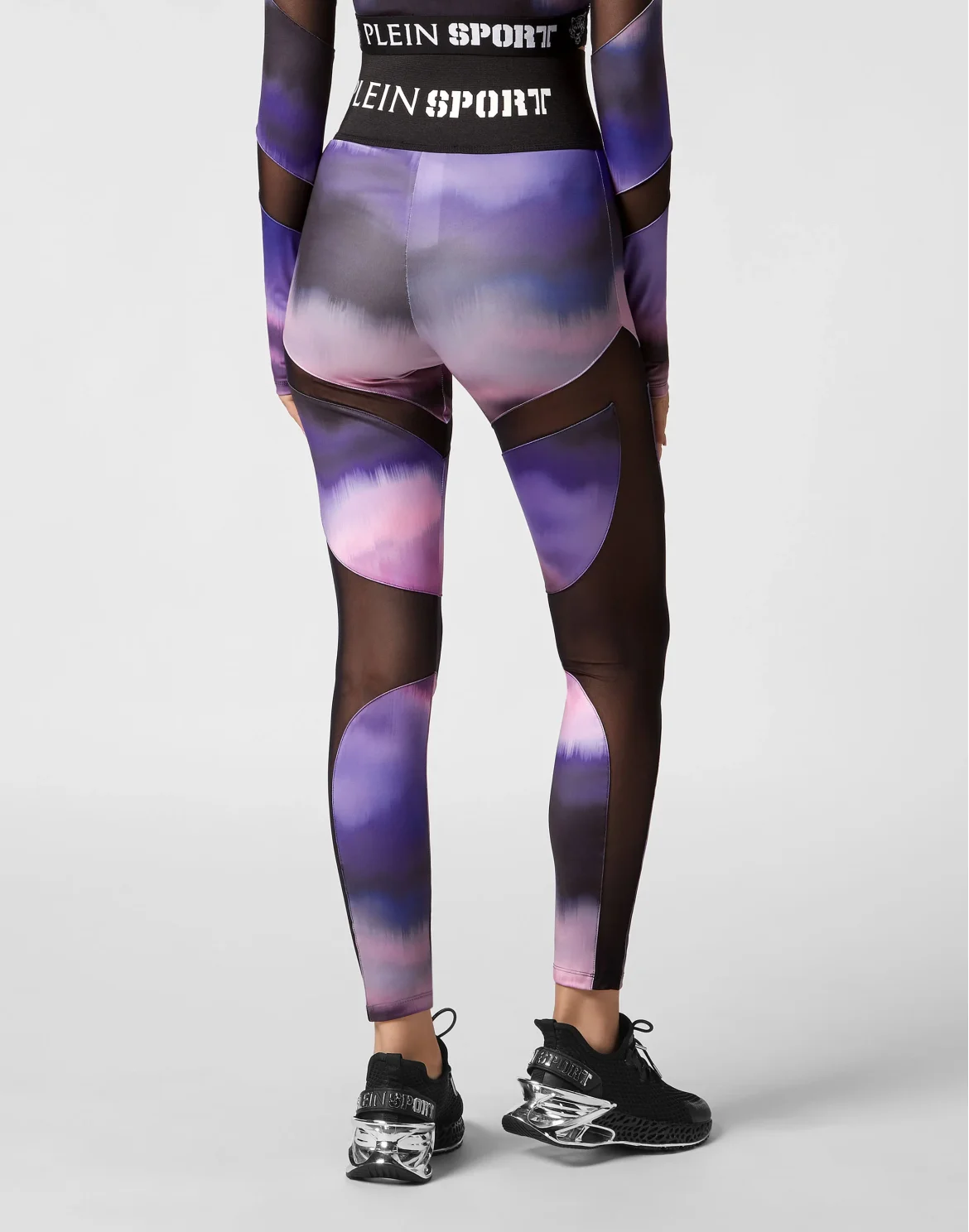 Jogging Leggings Optical, цвет: Фиолетовый