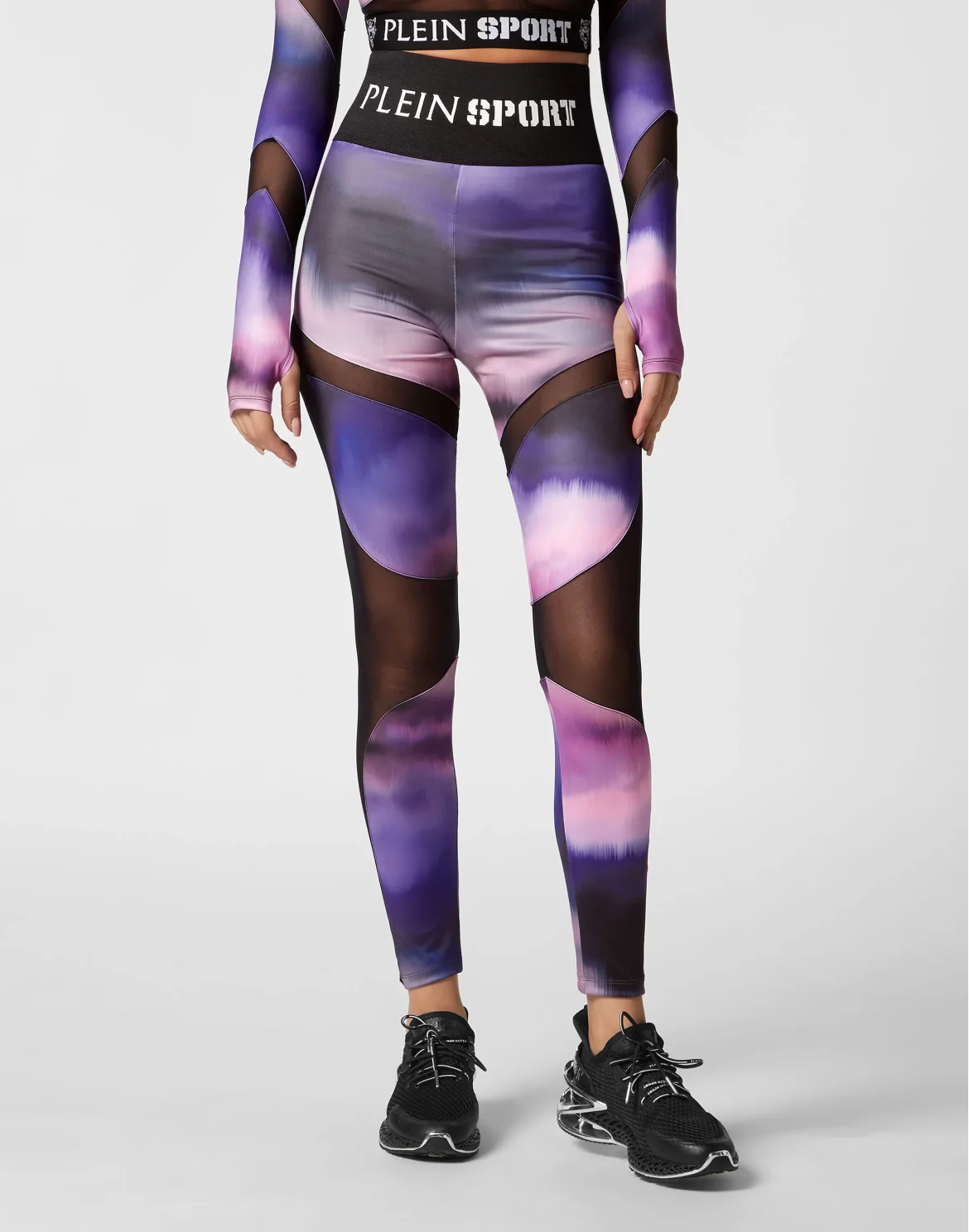 Jogging Leggings Optical, цвет: Фиолетовый
