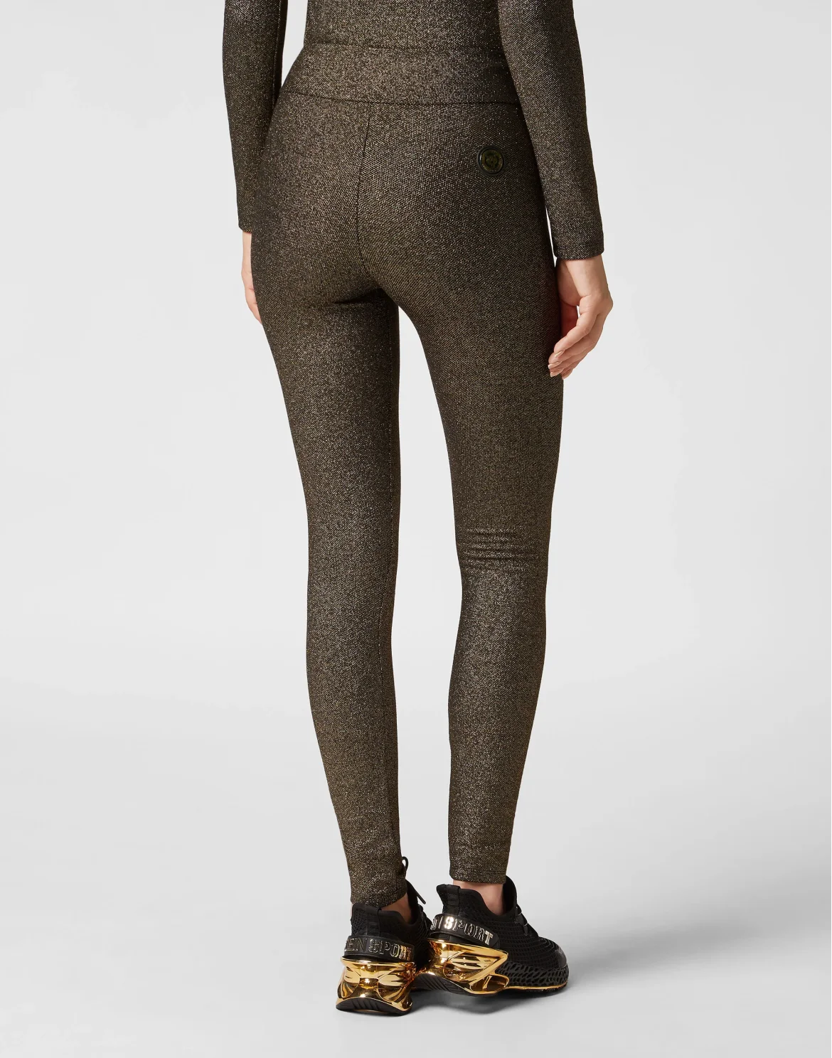 Jogging Leggings Glitter, цвет: Золотой