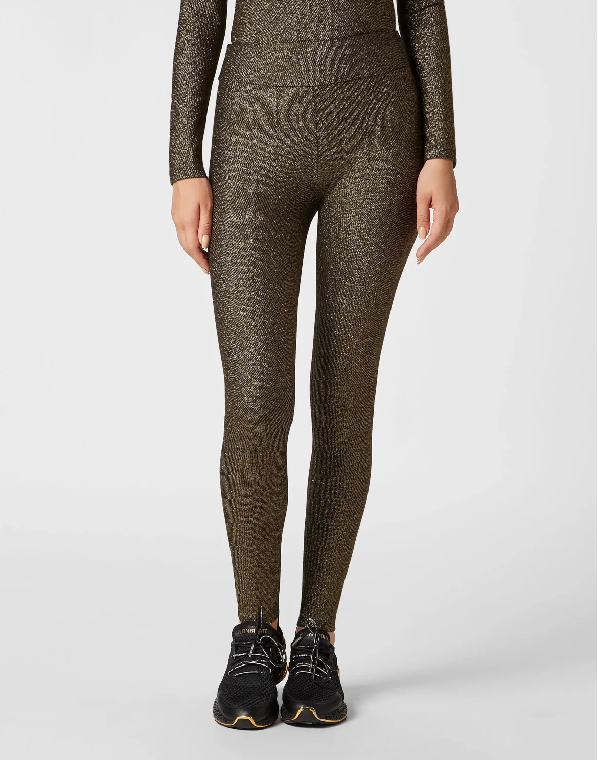 Jogging Leggings Glitter, цвет: Золотой