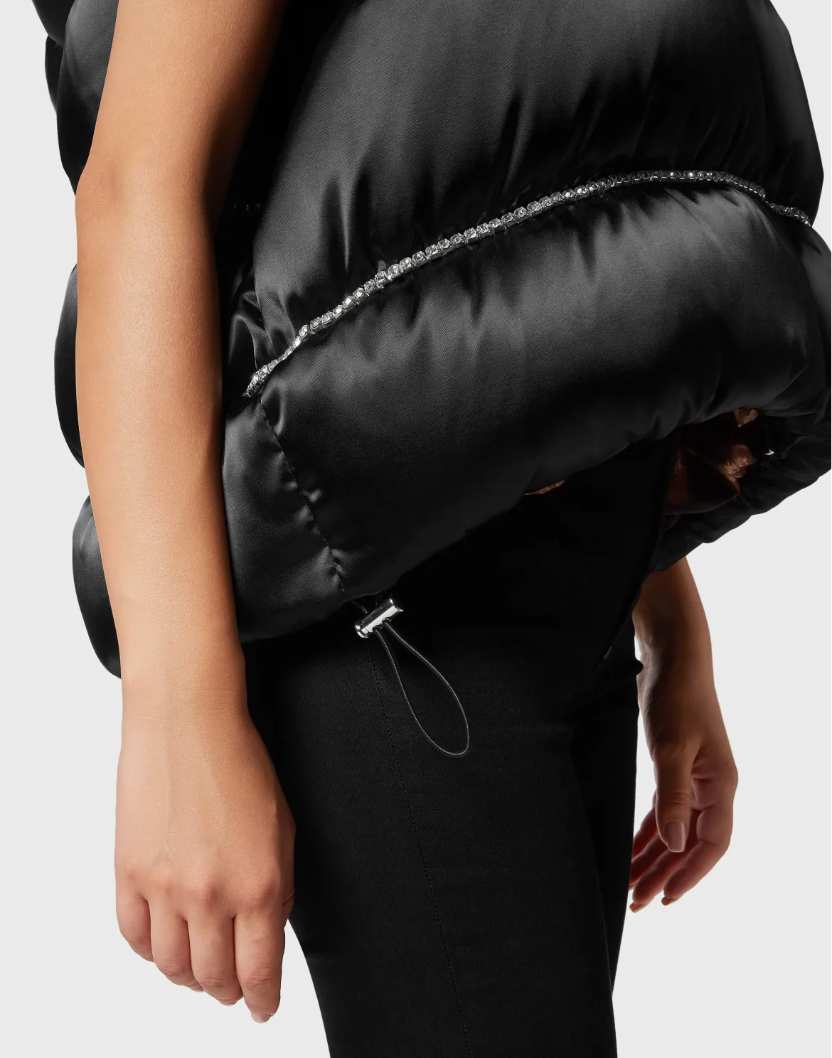 Nylon Down Jacket Vest Sartorial, цвет: Черный