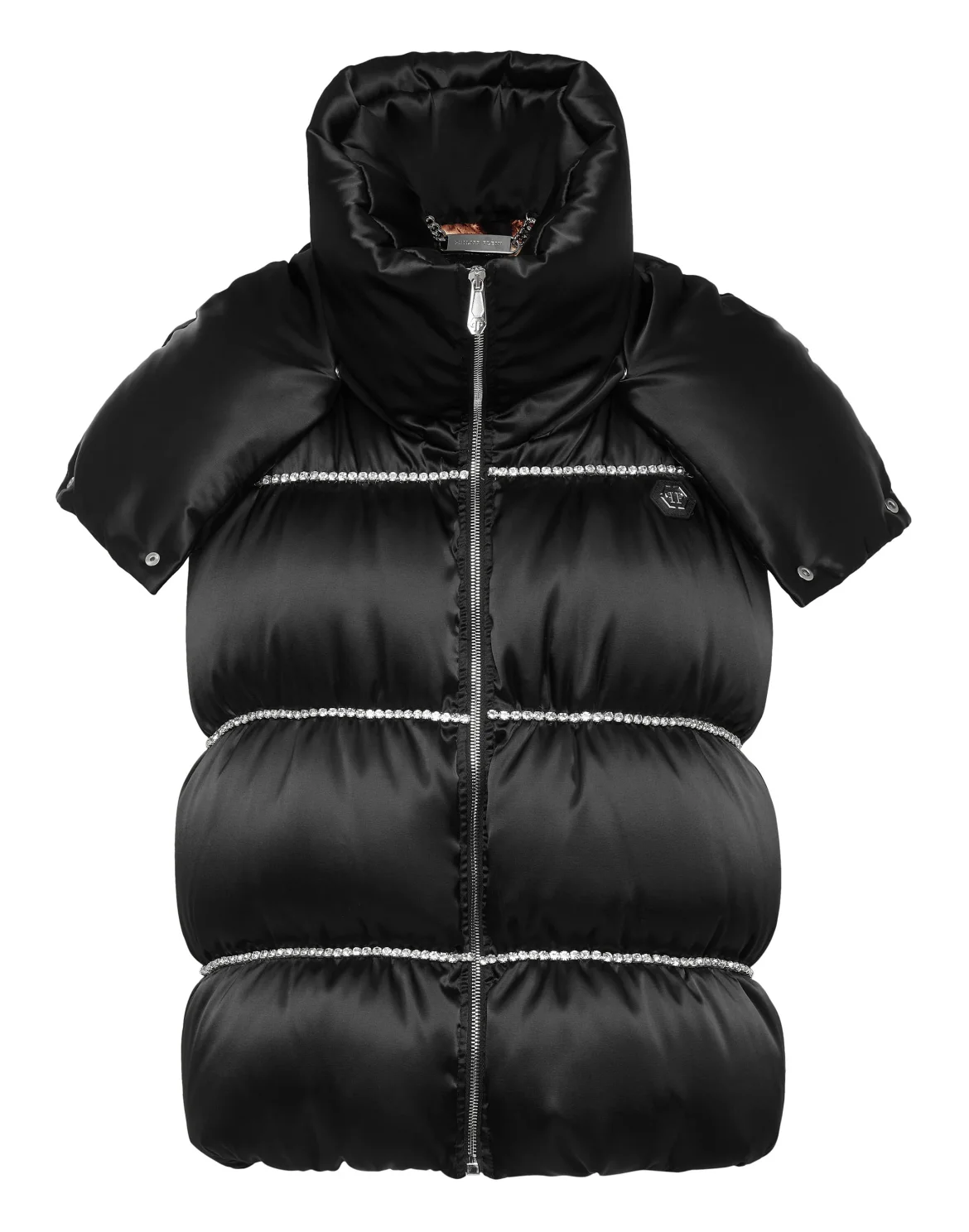Nylon Down Jacket Vest Sartorial, цвет: Черный