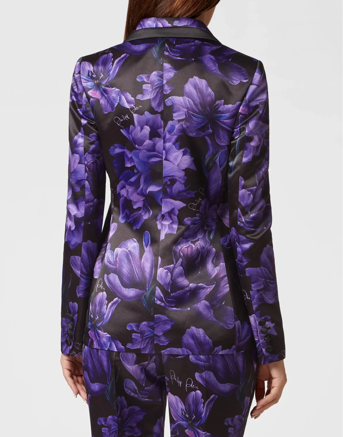 Duchesse Blazer Flowers, цвет: Черный