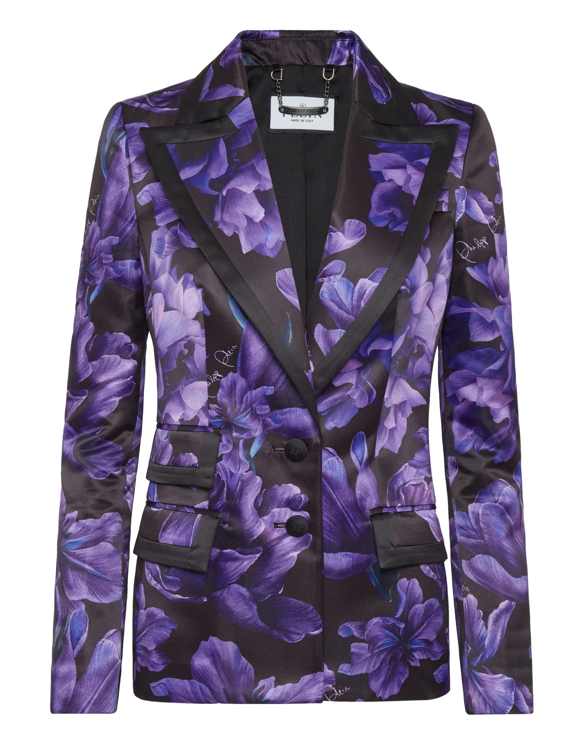Duchesse Blazer Flowers, цвет: Черный