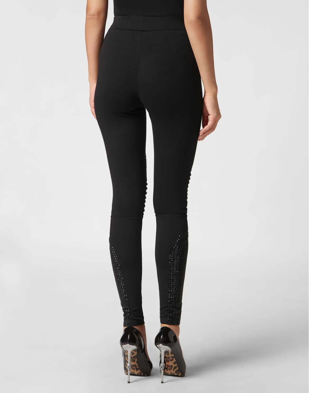 High Waisted Leggings Stones, цвет: Черный
