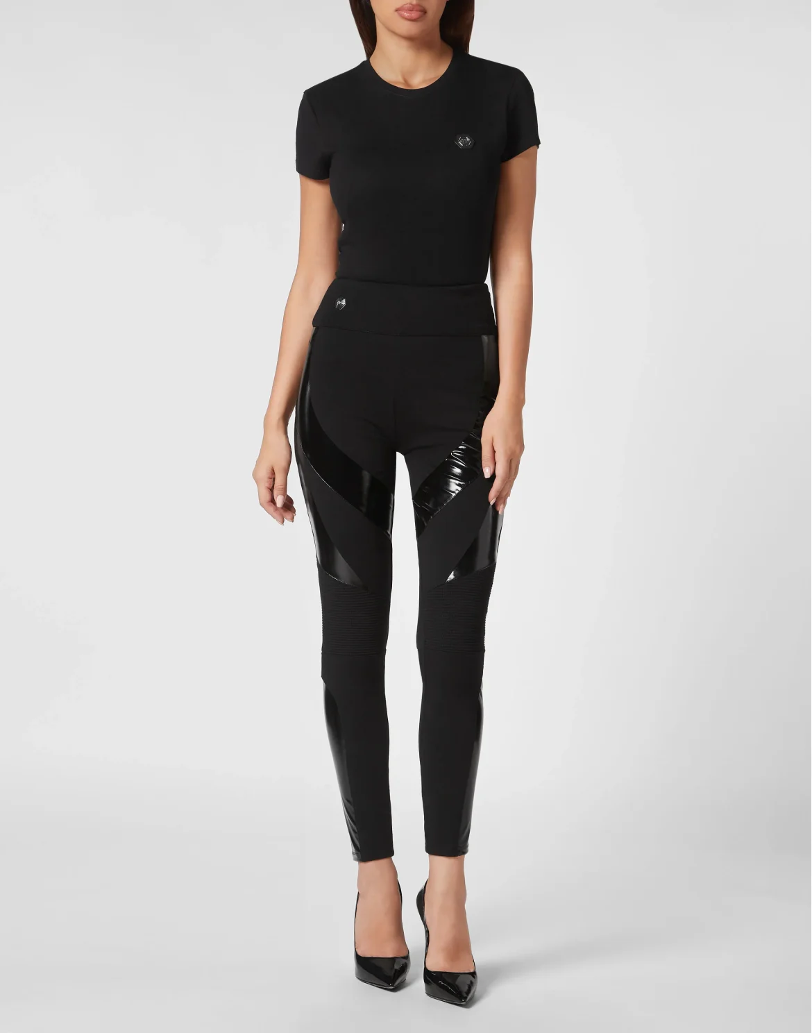 High Waist Leggings, цвет: Черный