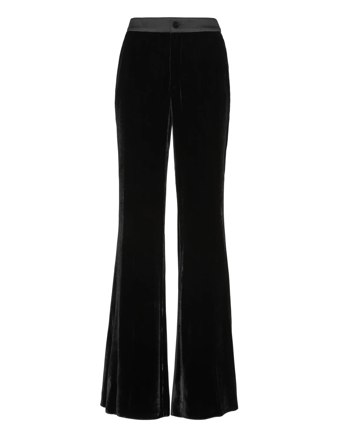 Foil Velvet Palace Fit Trousers Sartorial, цвет: Черный