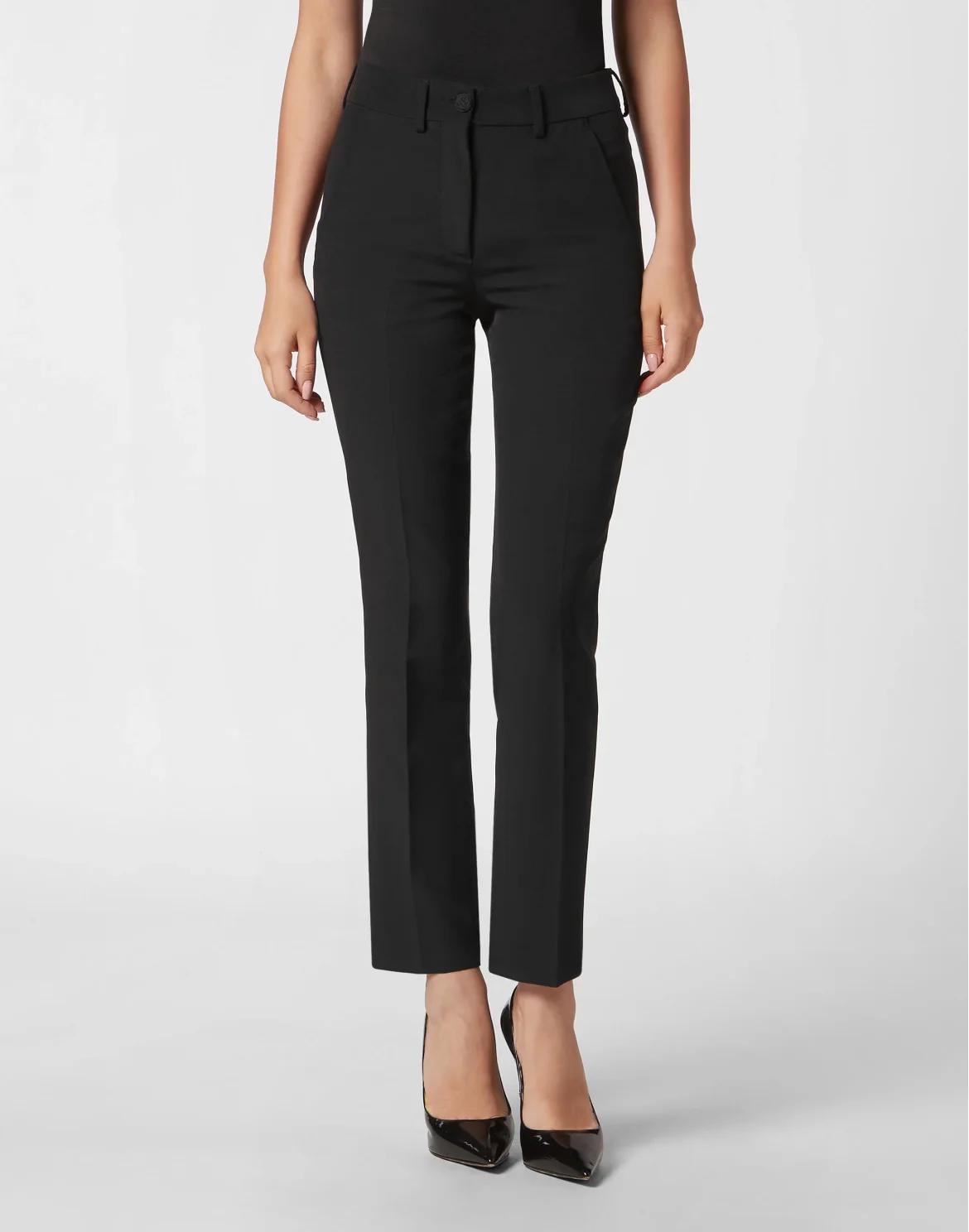 Cady Man Fit Trousers Sartorial, цвет: Черный