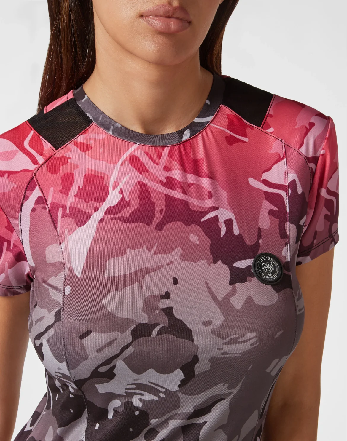 T-shirt Round Neck SS Camouflage, цвет: Камуфляж