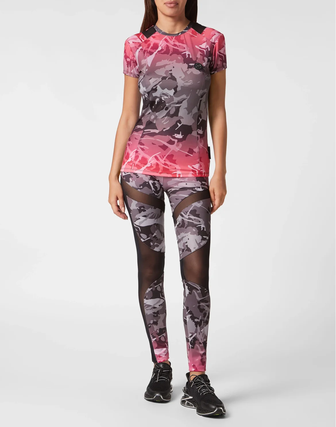 T-shirt Round Neck SS Camouflage, цвет: Камуфляж