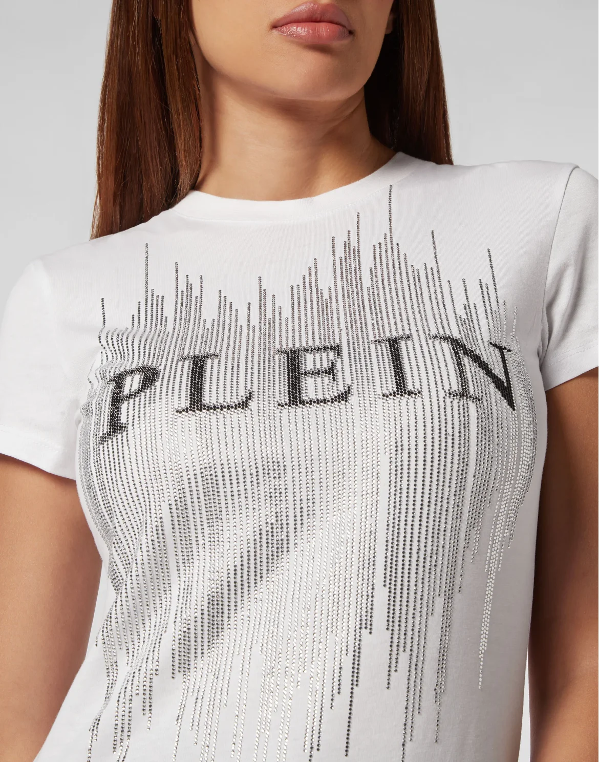 T-shirt Round Neck Sexy Pure Fit, цвет: Белый