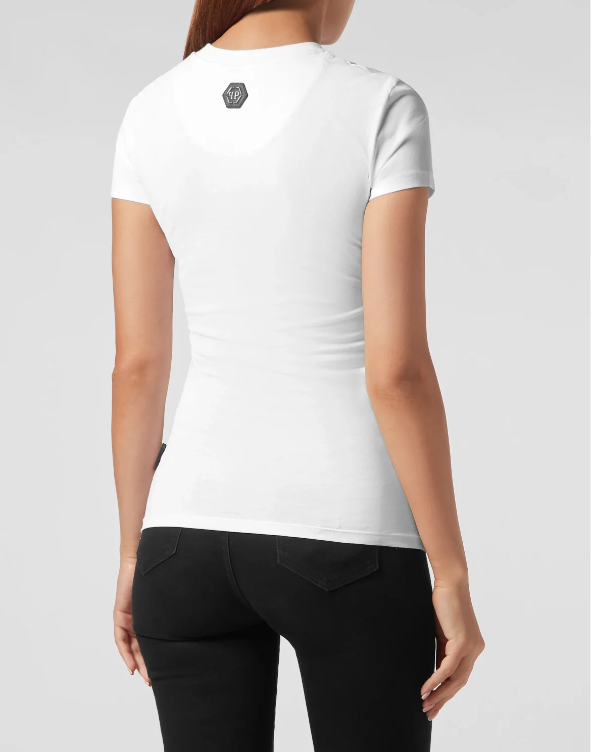 T-shirt Round Neck Sexy Pure Fit, цвет: Белый