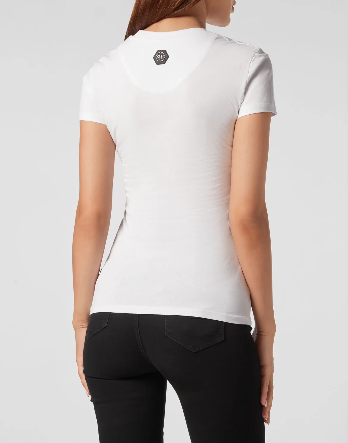 T-shirt Round Neck Sexy Pure Fit, цвет: Белый