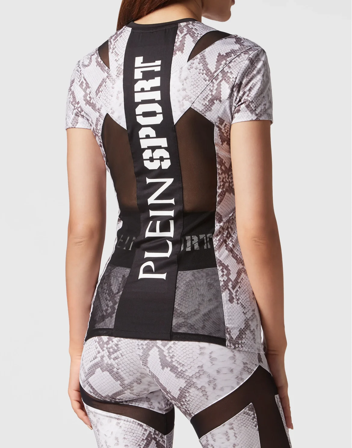 T-shirt Round Neck SS Pitone, цвет: Серый