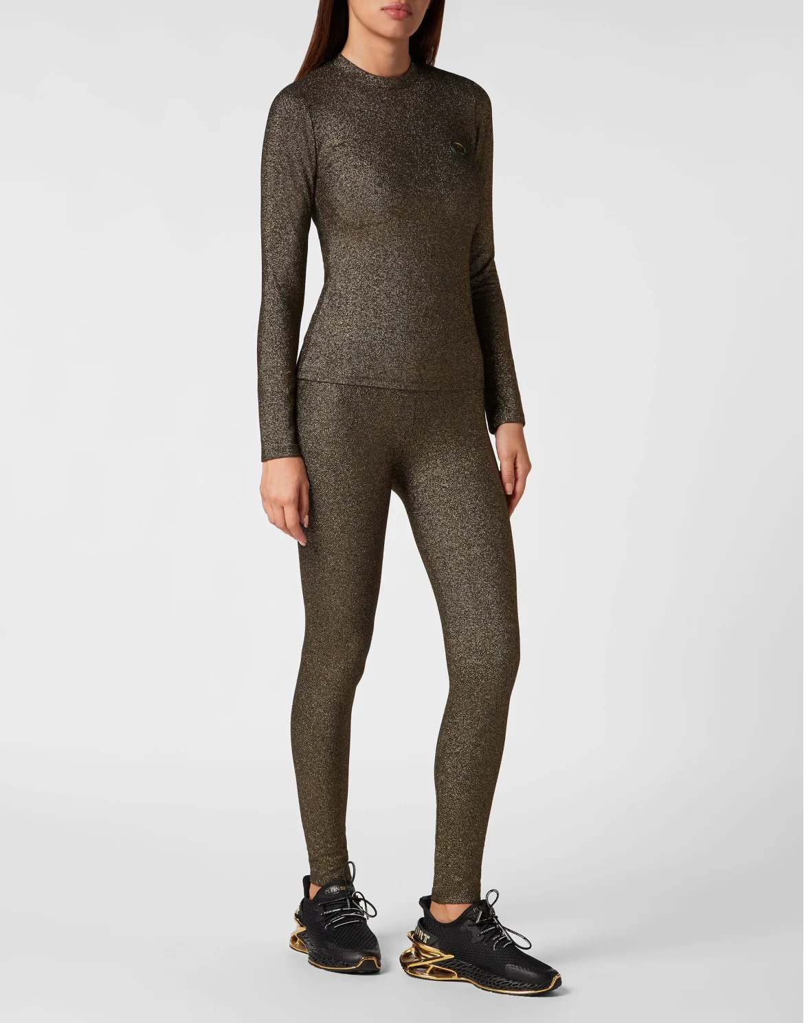 Longsleeve T-Shirt Glitter, цвет: Золотой