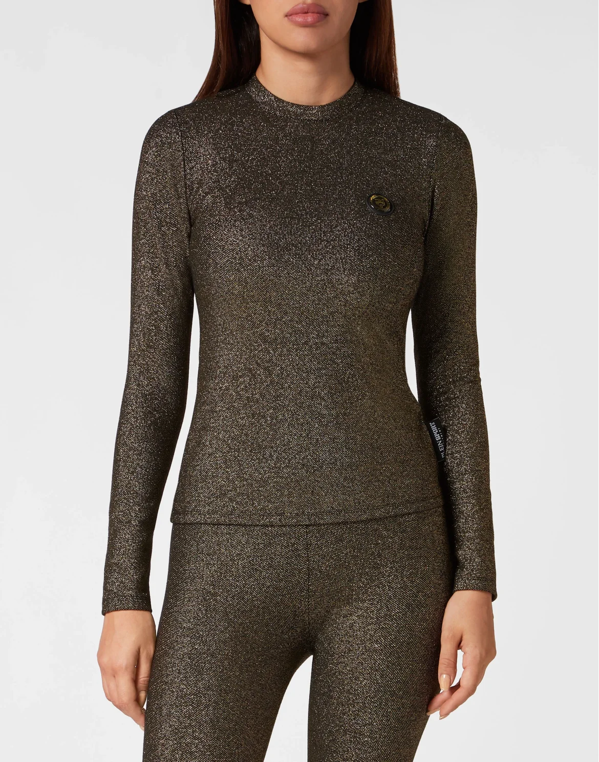Longsleeve T-Shirt Glitter, цвет: Золотой