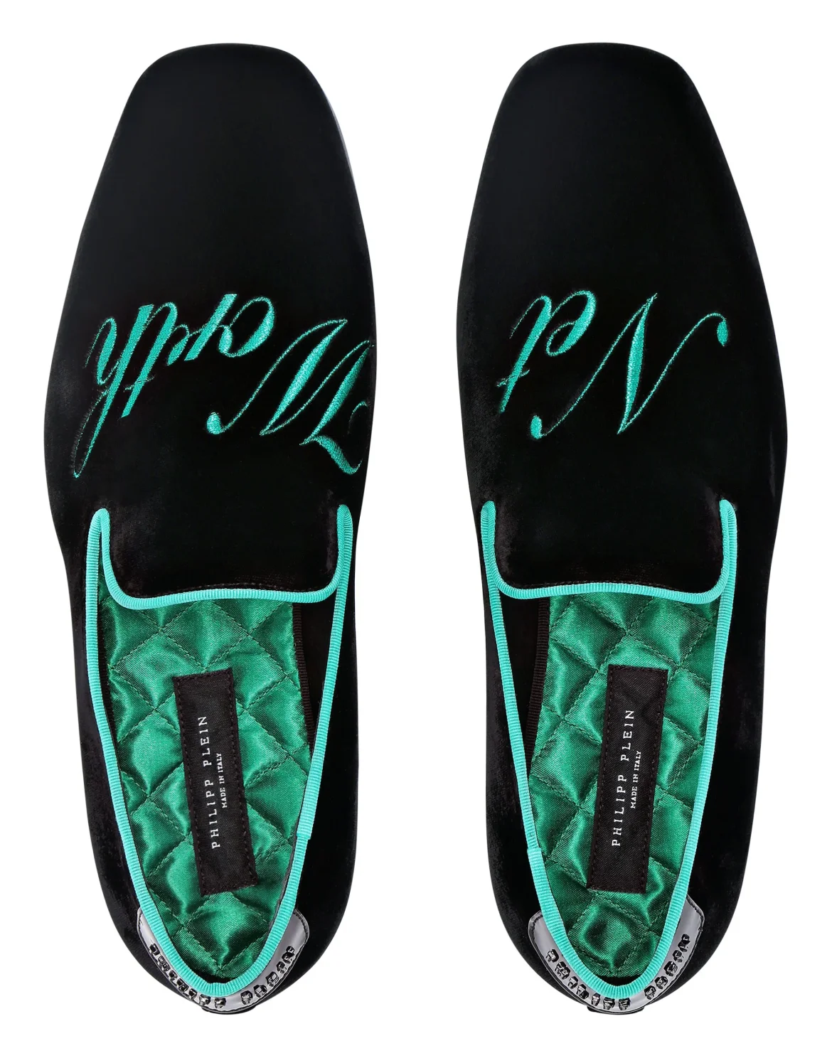 Velvet Loafers, цвет: Зеленый