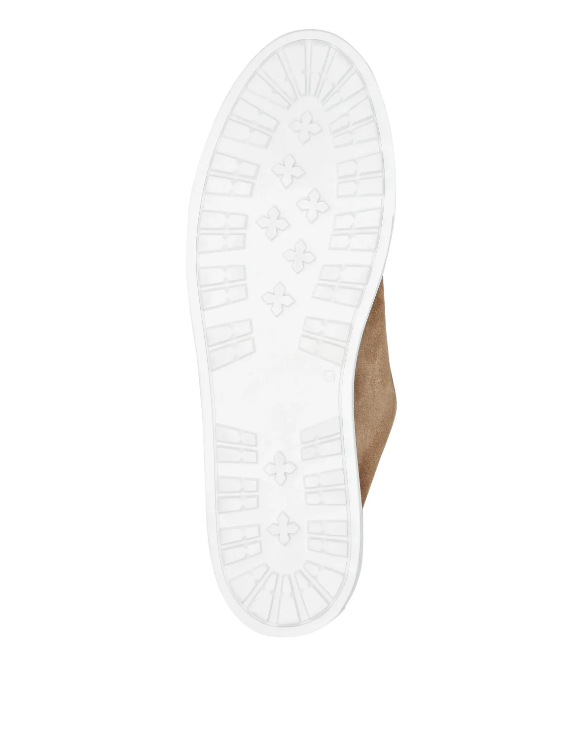 Shearling Lo-Top Sneakers, цвет: Бежевый